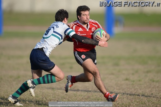 2014-11-02 CUS PoliMi Rugby-ASRugby Milano 0877